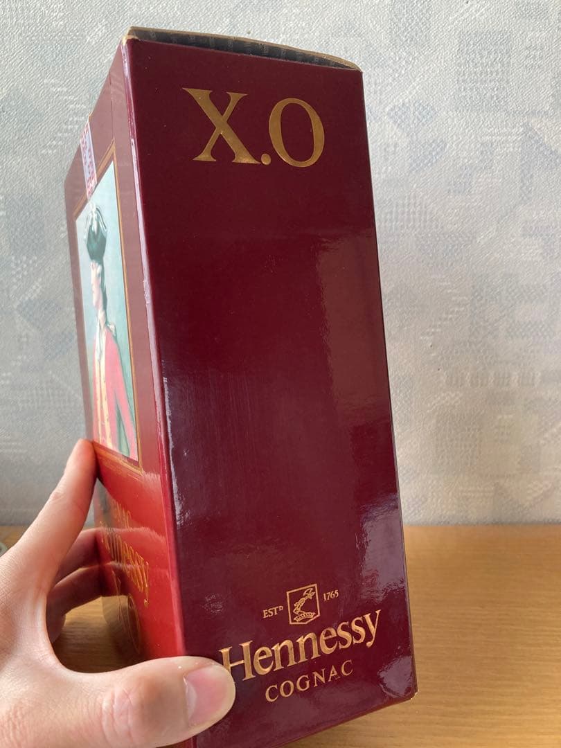 【未開封】 Hennessy ヘネシー XO 金キャップ グリーンボトル