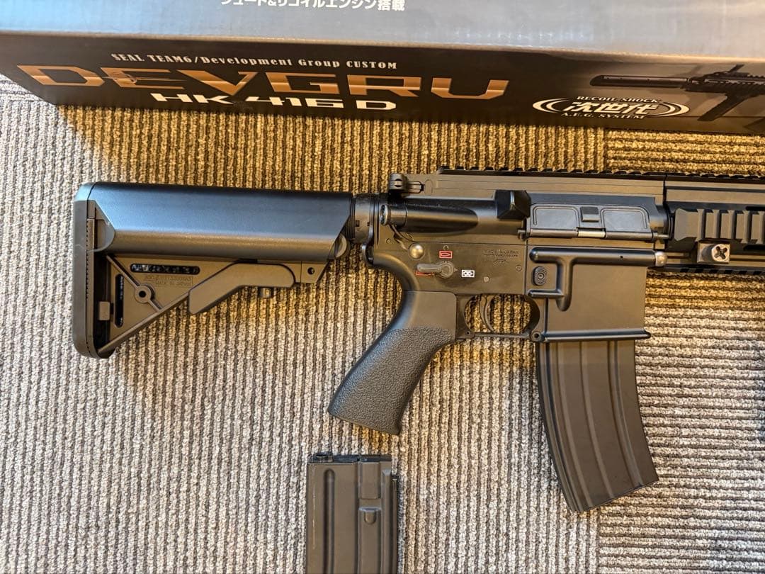 東京マルイ DEVGRUカスタム HK416D 次世代電動ガン ブラック　美品