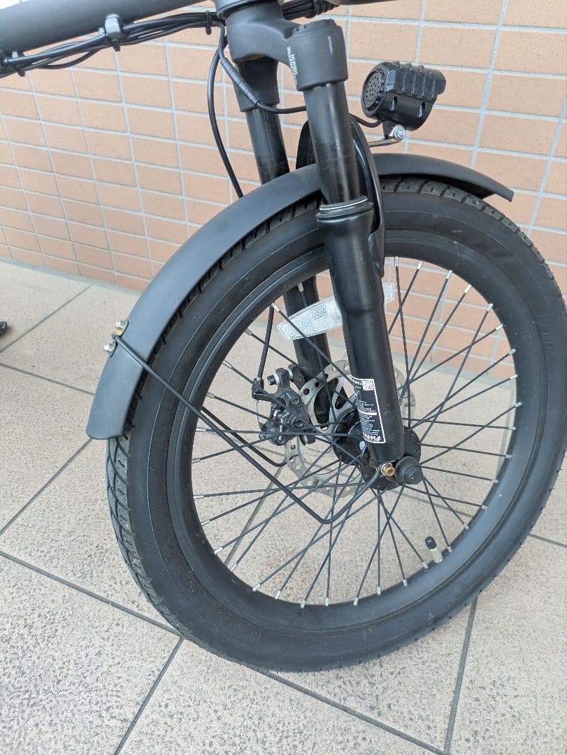 【近隣配送無料！】EENOUR 電動アシスト自転車 20インチ グレー