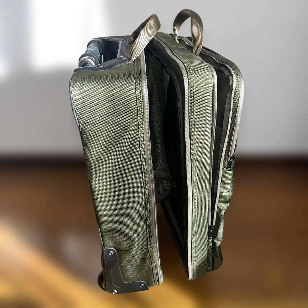 美品　ノースフェイス　シャトルローラー　キャリーバッグ　2輪　機内持込 ハンドル