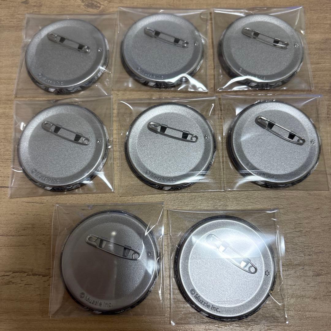 桃源暗鬼 マズル ホログラム缶バッジ vol.7 淀川真澄 原画　８個セット