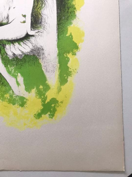 ★J5★古沢岩美「レダ」リトグラフ　限定品