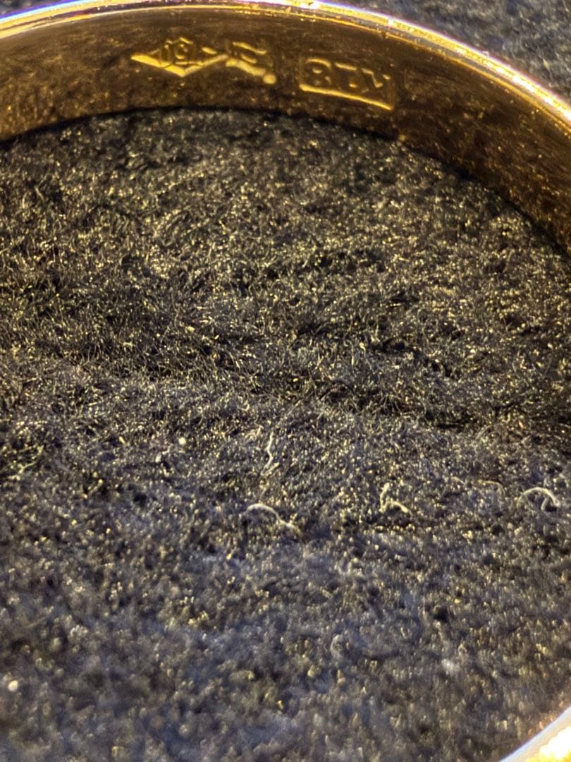 k18 750 指輪　リング　16号　造幣局ホールマーク　鑑定済み　3g