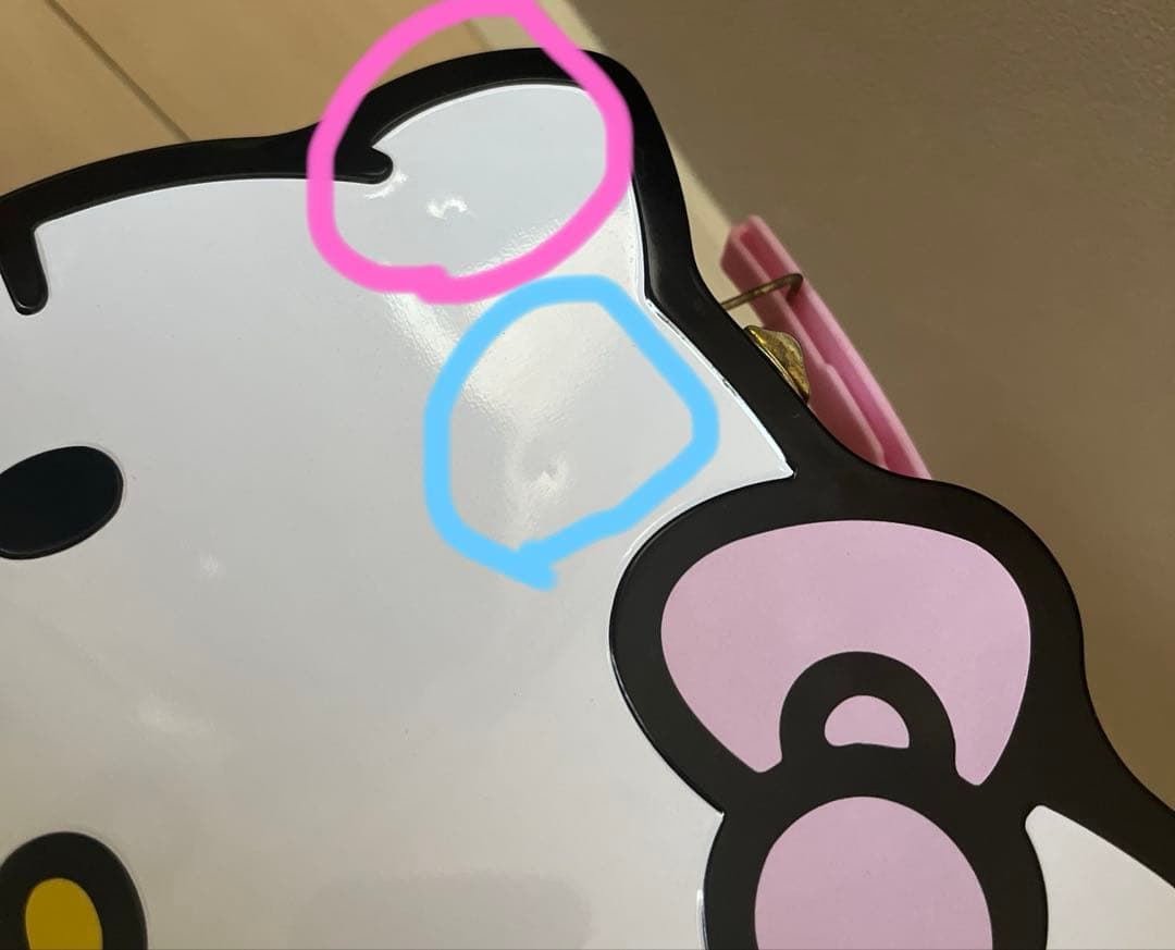 【激レア】キティちゃん　缶バッグ　 スウェーデン　フェイス　トランク