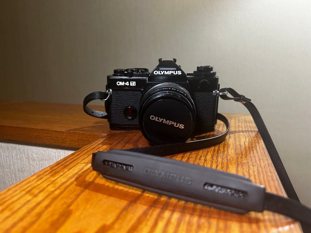 【美品】オリンパスOM4Tiブラック￼+ZUIKO 50mm F1.4 他