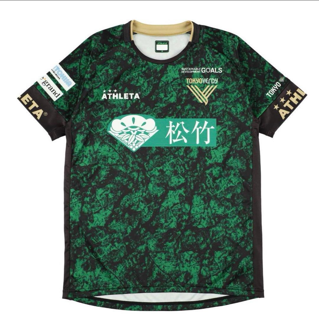 東京ヴェルディ 選手着用モデルアスレタレプリカプラクティスシャツ Lサイズ