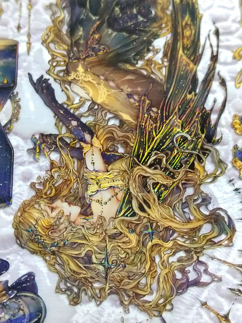 J424＃聚变(炫彩)猫匠的野蔷薇切り売り海外人物マステ女の子