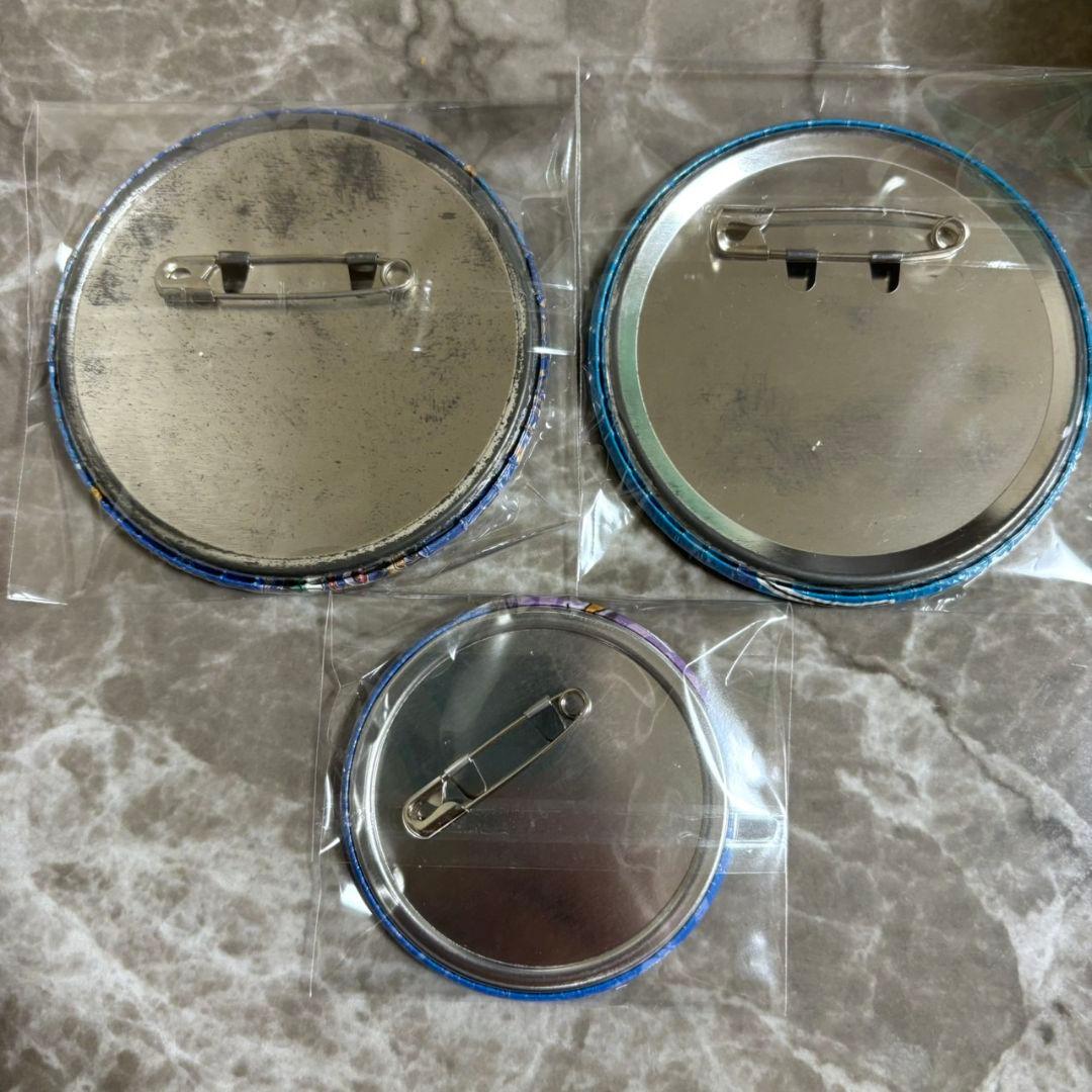 ONE PIECE　ワンピース　缶バッジ　サンジ　3枚セット　スーパー歌舞伎Ⅱ