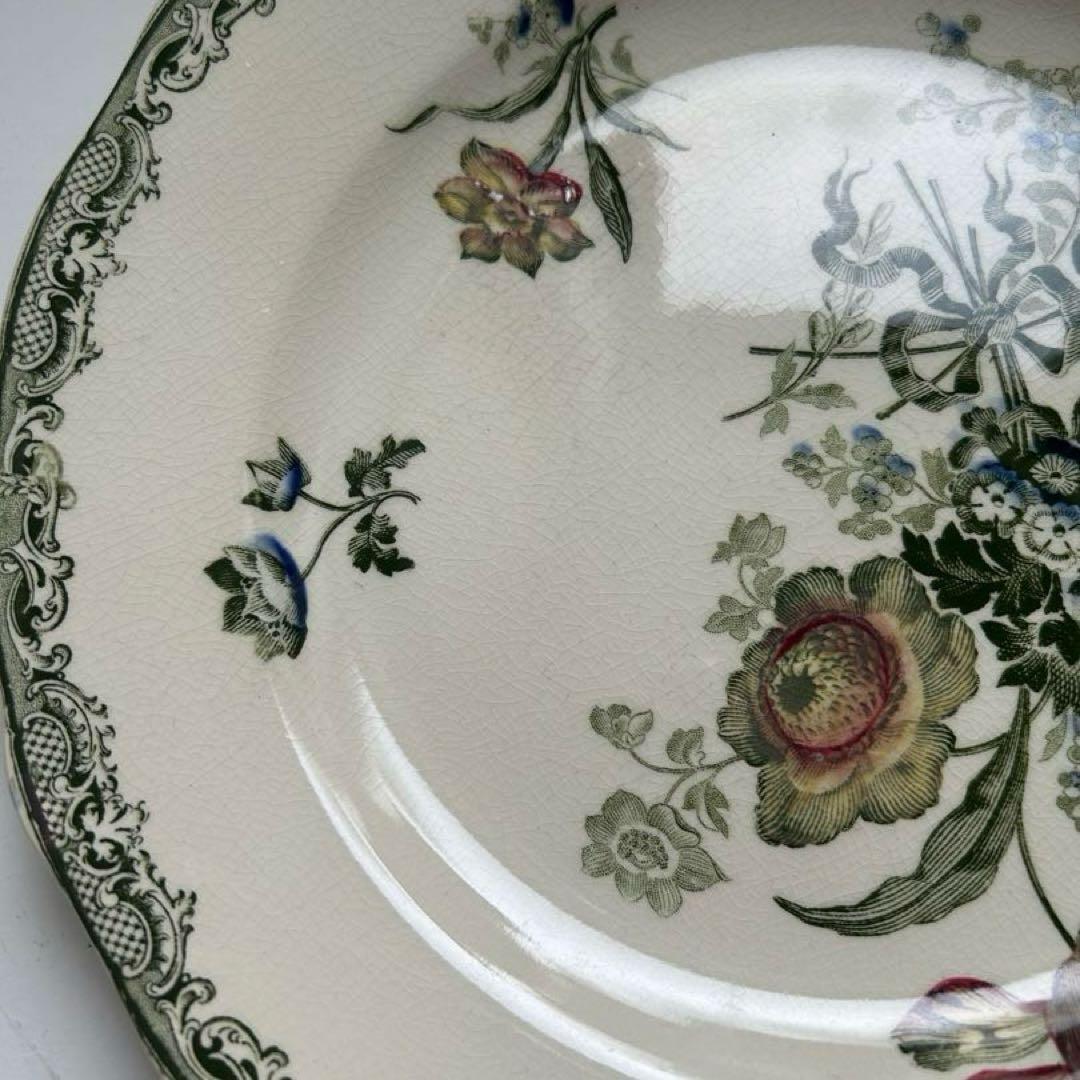 サルグミンヌ　フォンタンジュ　多色　ディナープレート