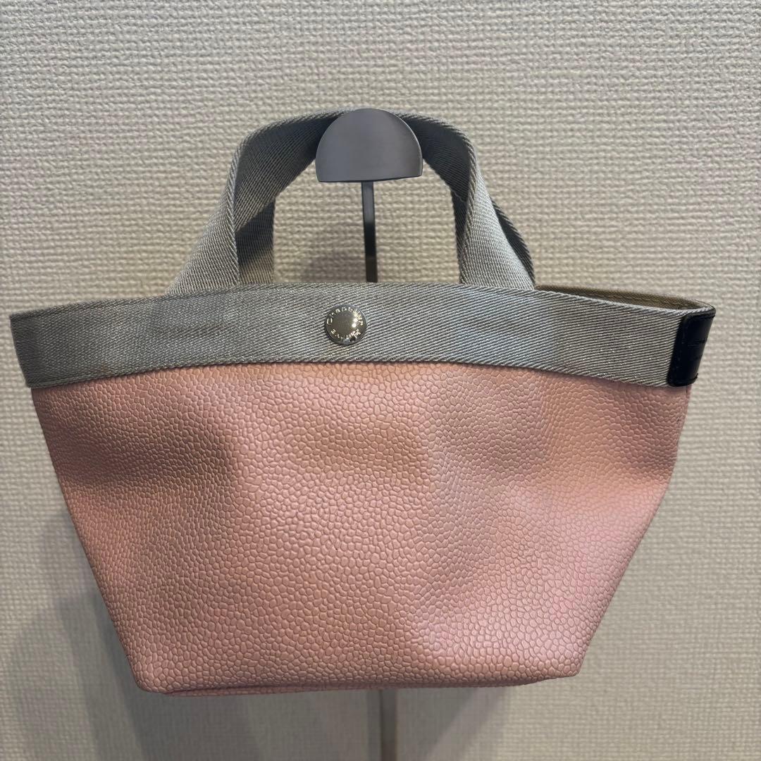 Herve Chapelier 701GP リュクス舟型トート S ピンク