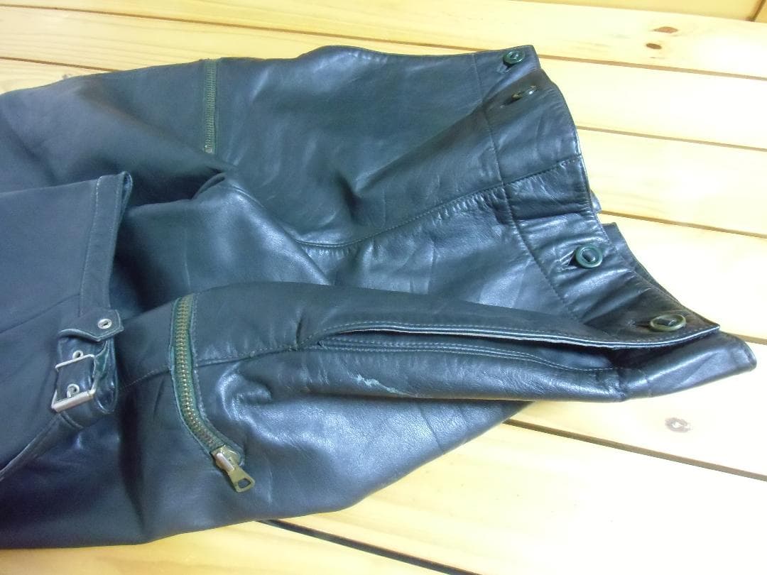 ＢＧＳドイツ連邦国境警備隊＊パンツァー/戦車/機甲科用レザー製バタフライパンツ