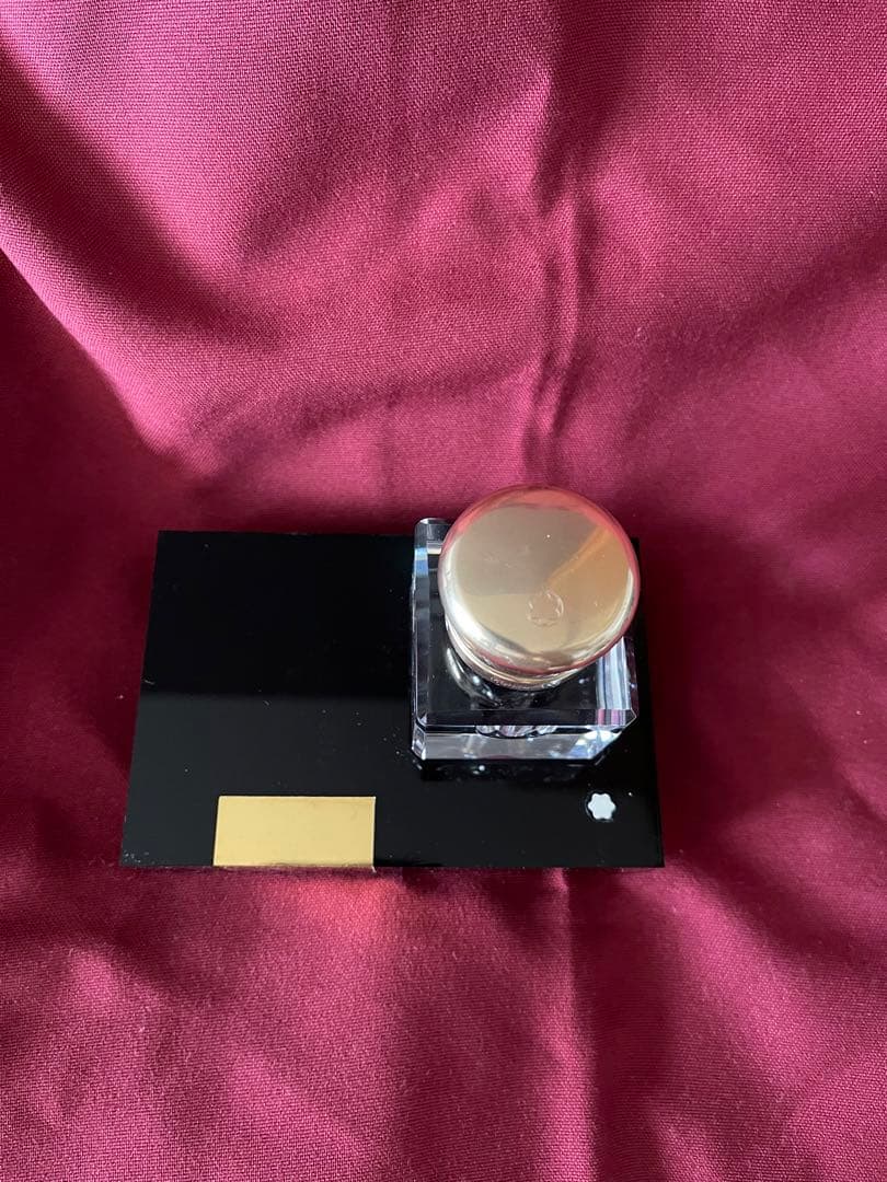 モンブラン　クリスタル　インクウェル　インク瓶