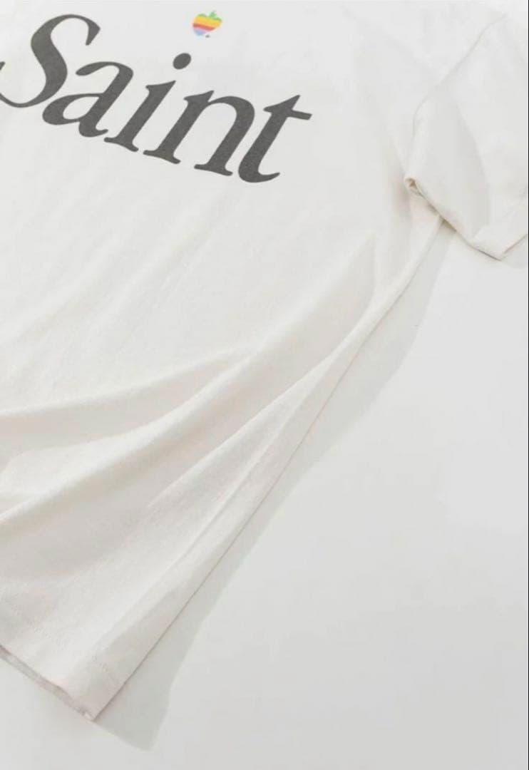 と*し様 SAINT Mxxxxxx 23ss 半袖Tシャツ ホワイト