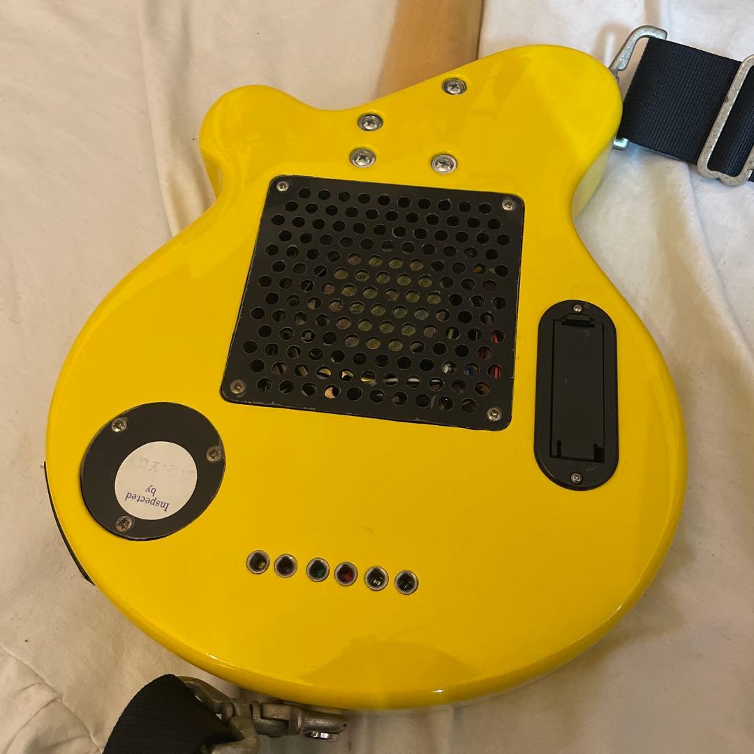 pignose イエロー　ミニエレキギター