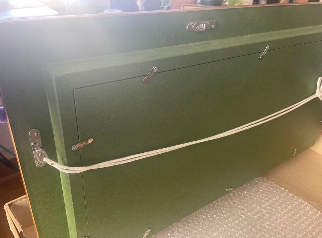 小川久雄　油彩 肉筆　白馬の山々　H.O. サイン入り 551✖️225