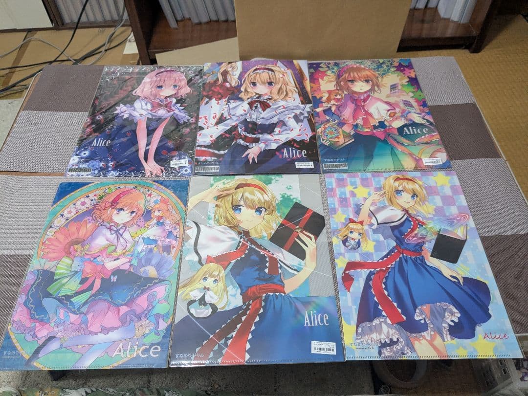 東方Project アリス・マーガトロイド クリアファイル セット①
