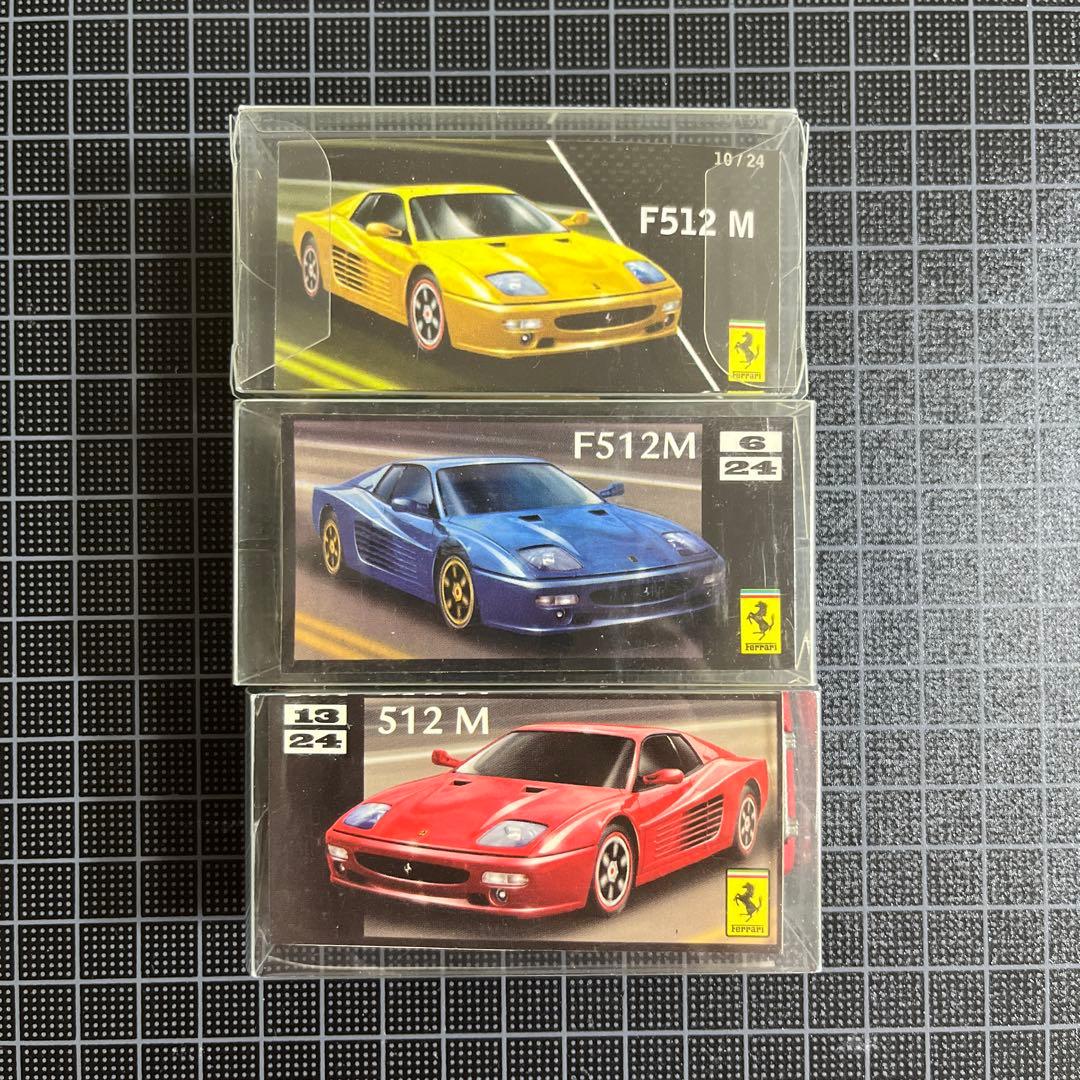 ホットウィール Ferrari F512M 3点セット