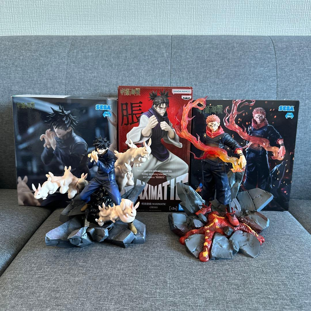 呪術廻戦 フィギュア 3体セット　【宿儺】【伏黒恵】【脹相】