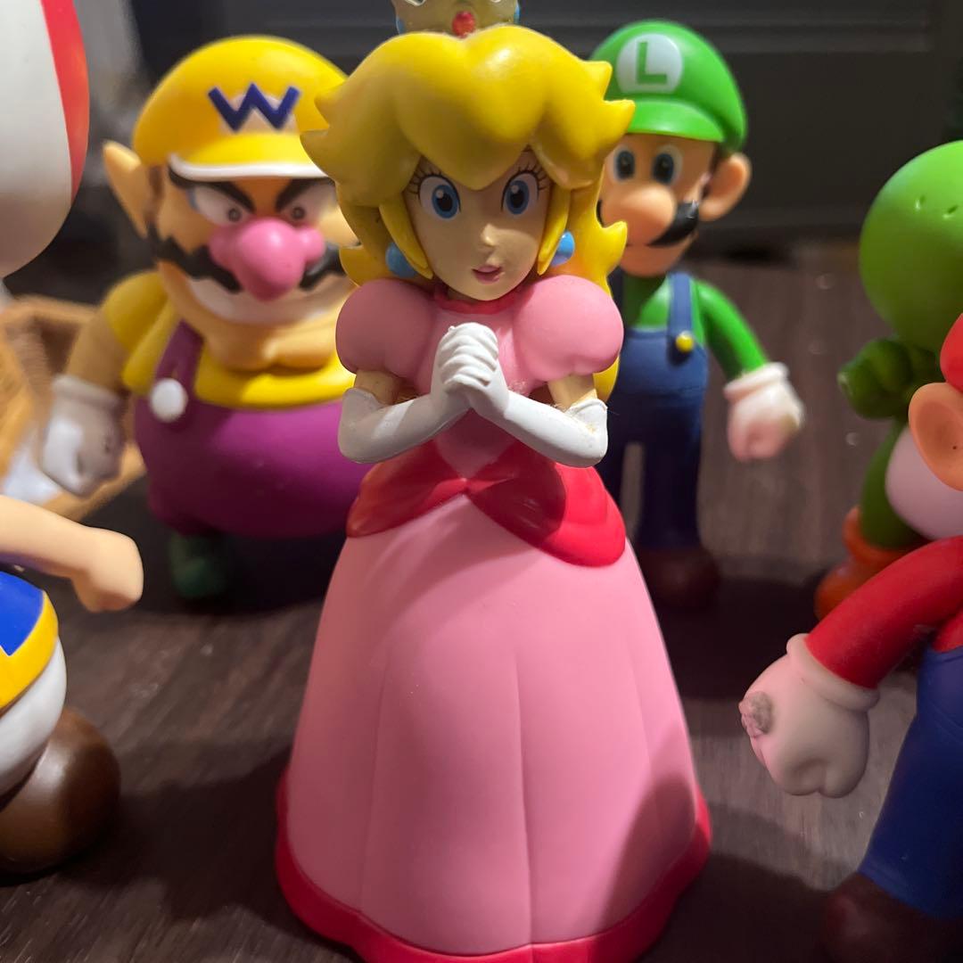 スーパーマリオ　ソフビ　8体セット