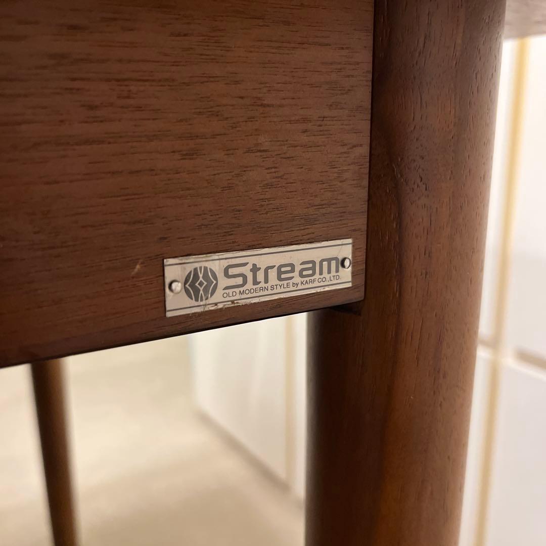引取り限定Karf Streamダイニングテーブル チェア5点セット