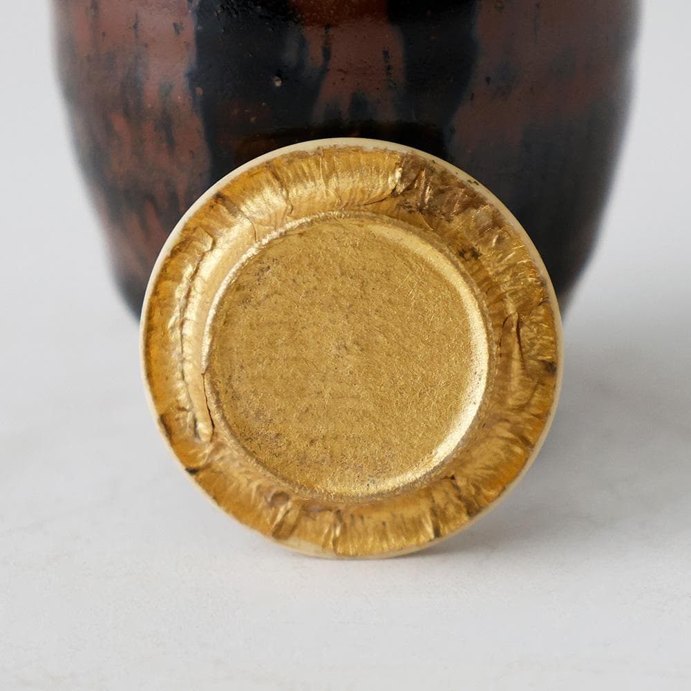 時代年代物 古瀬戸 肩衝茶入 仕覆 黄布 茶道具 濃茶入れ げ蓋