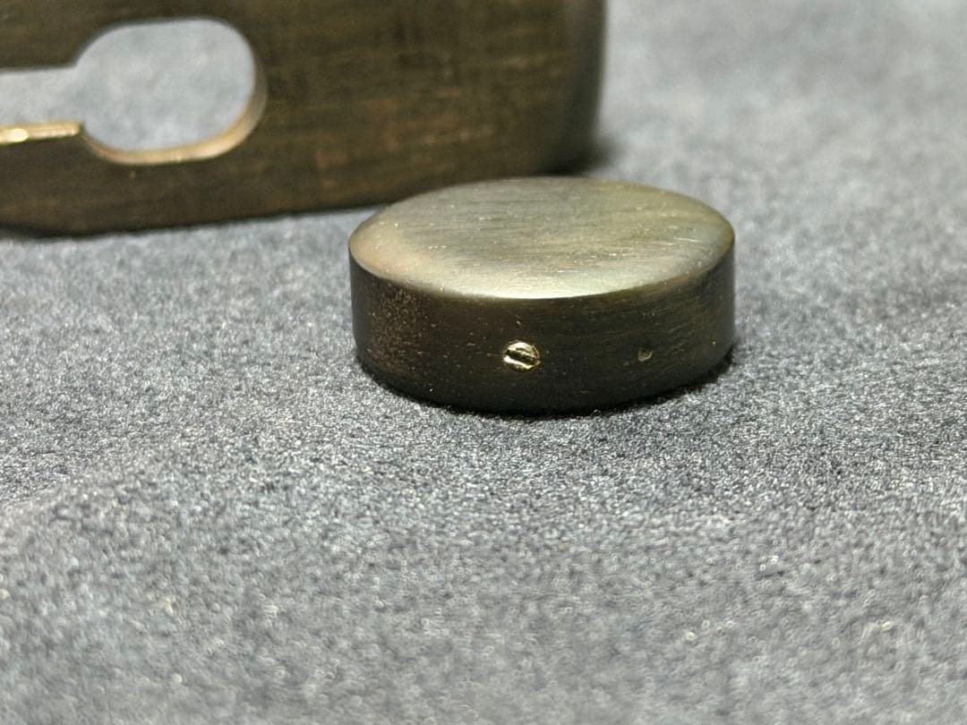 ヤマハサックス用黒檀製サムレスト、サムフックセット(セルマーにも使えます)