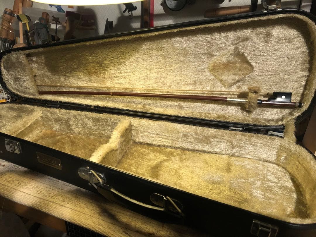 【駒&魂柱調整済】Suzuki分数バイオリンNo220 1/4 1971