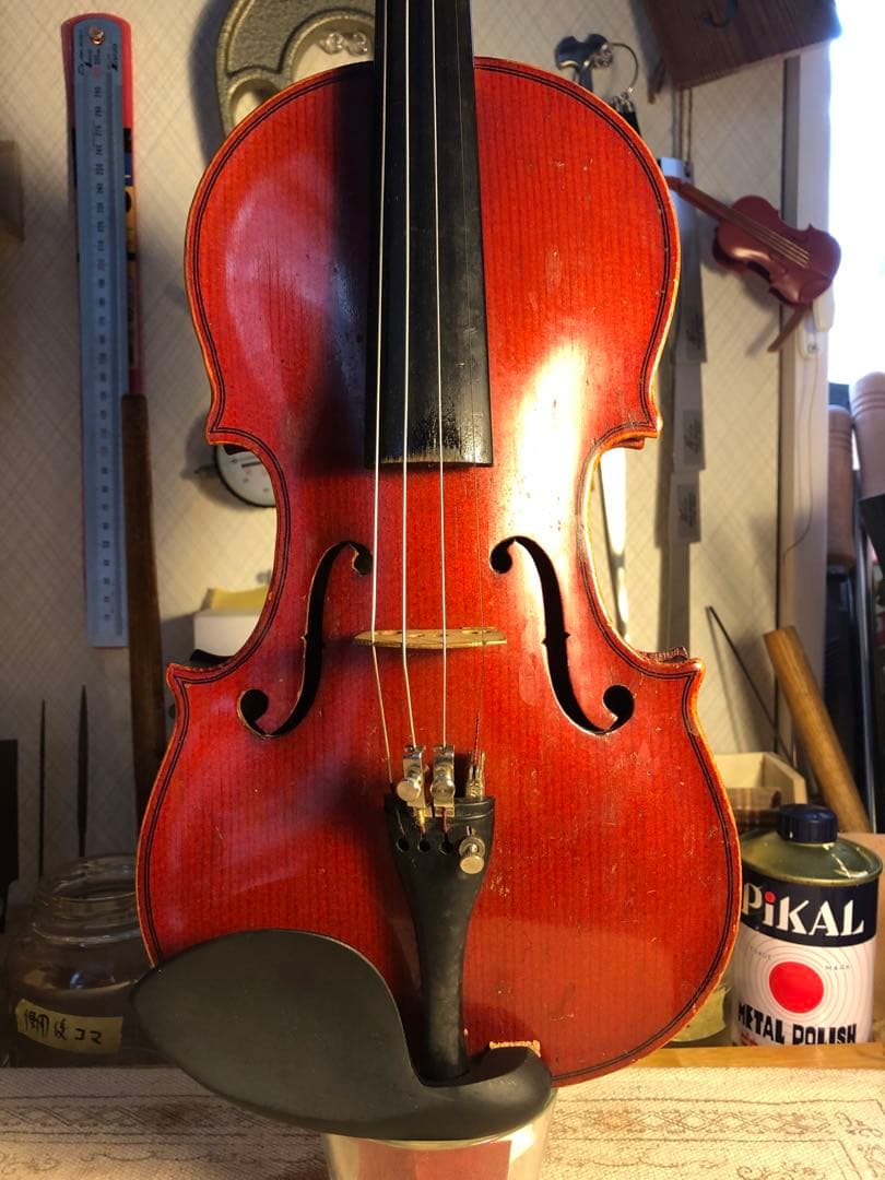 【駒&魂柱調整済】Suzuki分数バイオリンNo220 1/4 1971