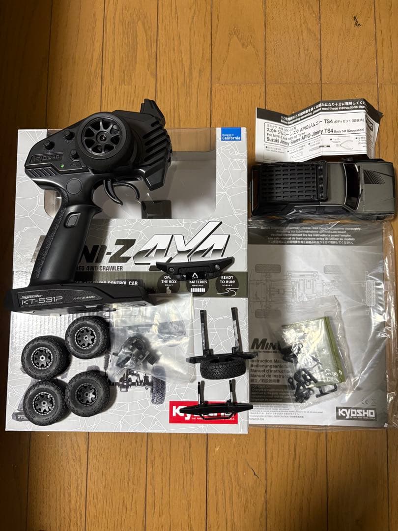 京商　ミニッツ4x4 LEDライト付 サーフからジムニーへ変更