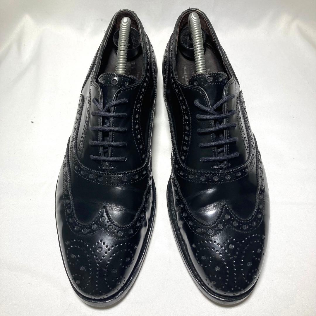 美品　Jalan Sriwijaya EDWARD 革靴 ウィングチップ 7