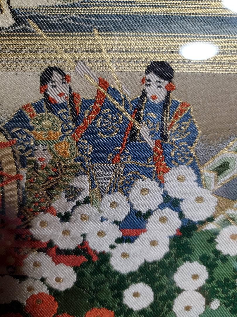 【上代80万円】西陣織アート　額