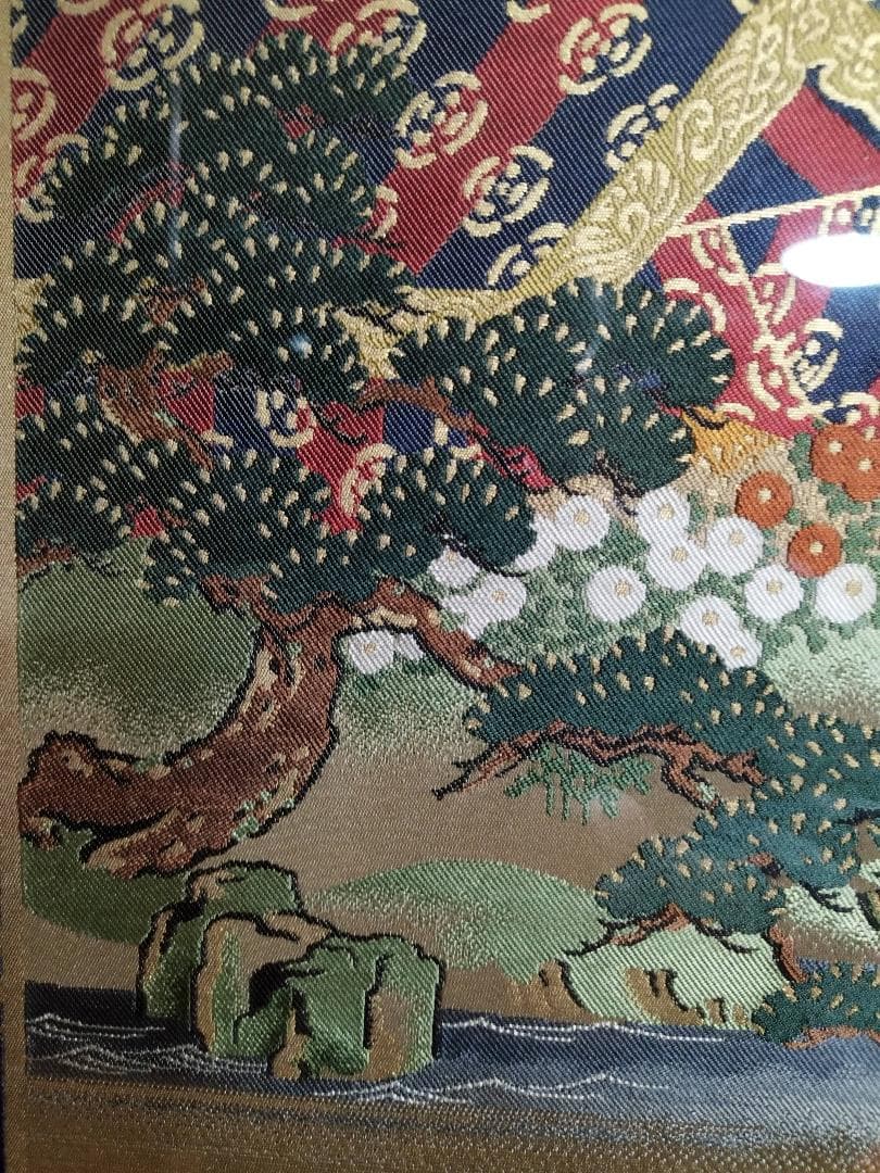 【上代80万円】西陣織アート　額