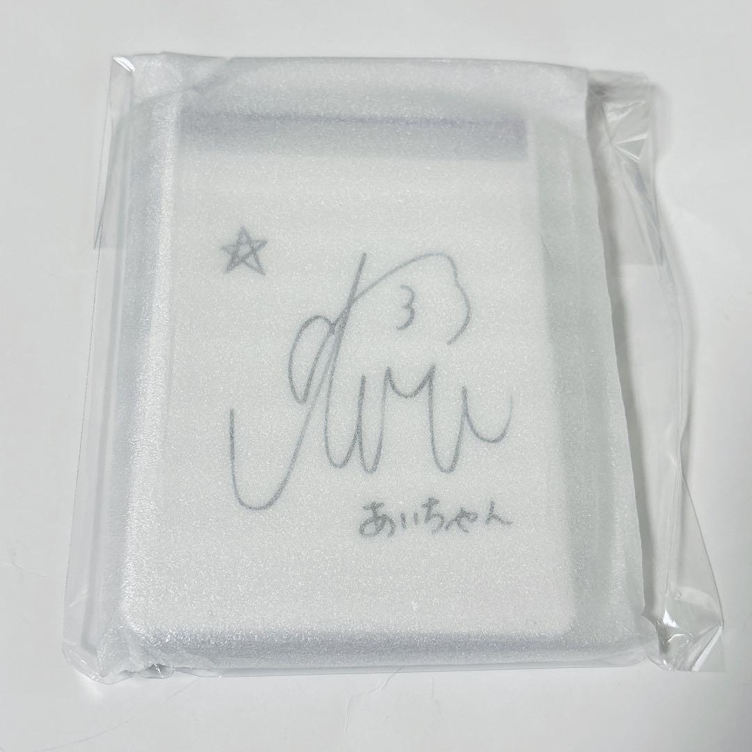AKB48 オータムビッグスクラッチ 直筆サイン入りコンパクトミラー 佐藤 綺星