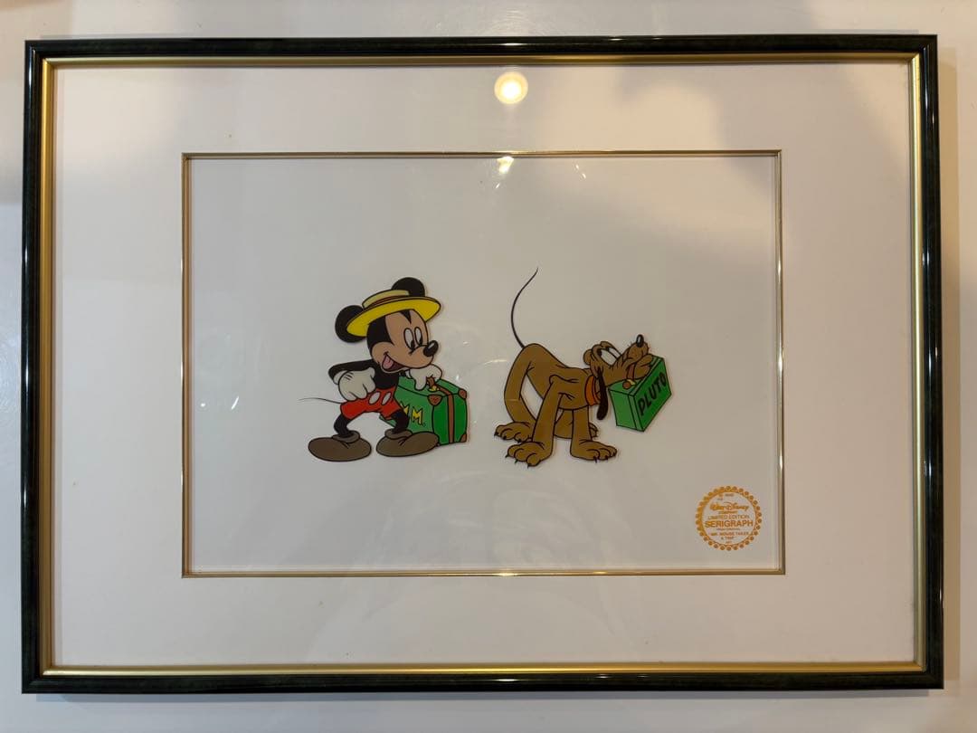 Disney ミッキー セリグラフ セル画