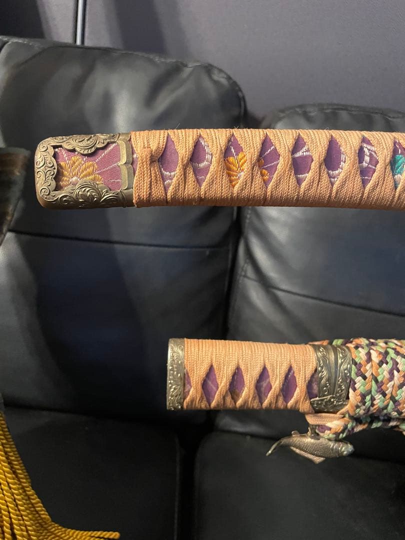 高級模造刀　太刀　居合刀　龍刻 模造刀