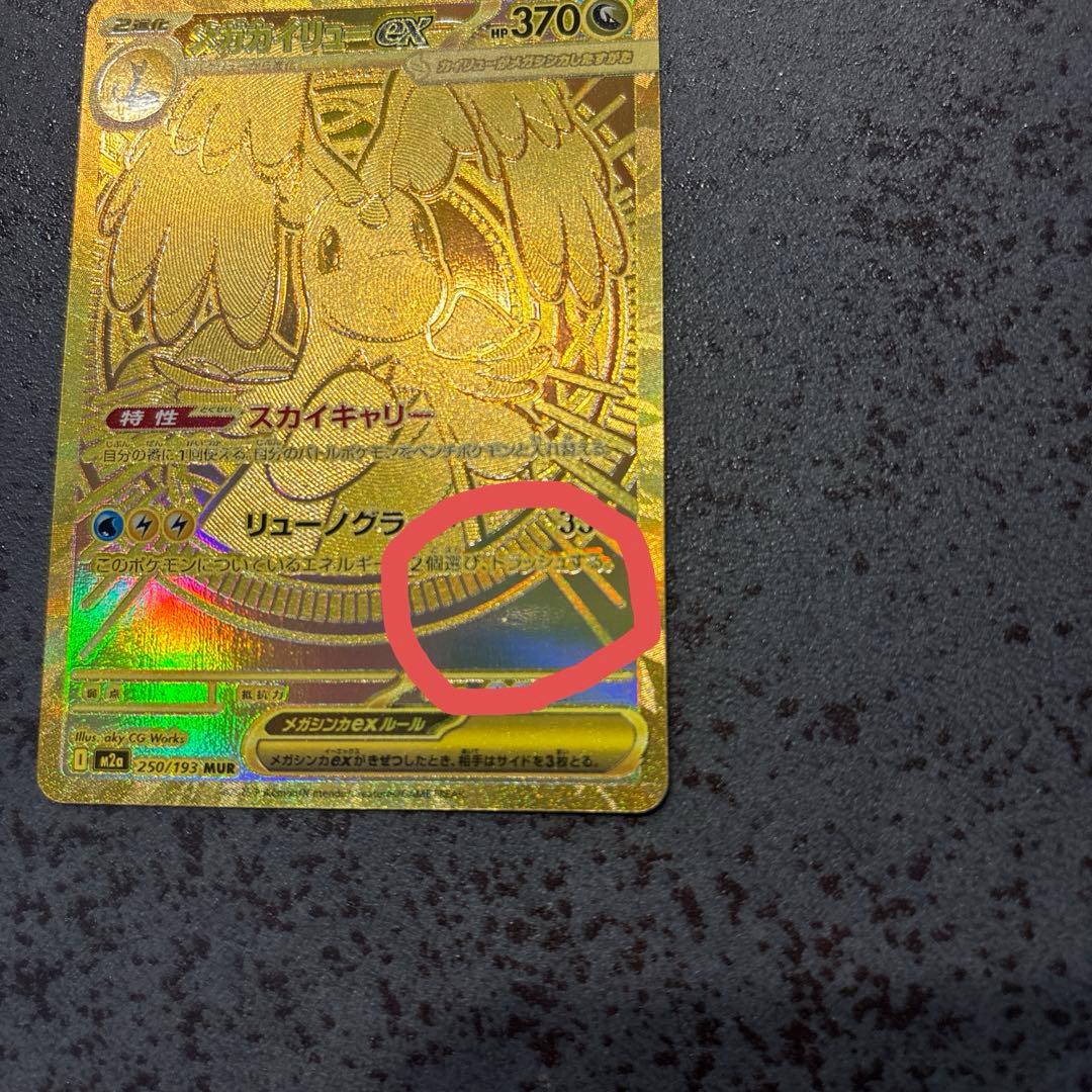 ピ*ー様 メイのはげましsar 2枚、メガカイリューex mur