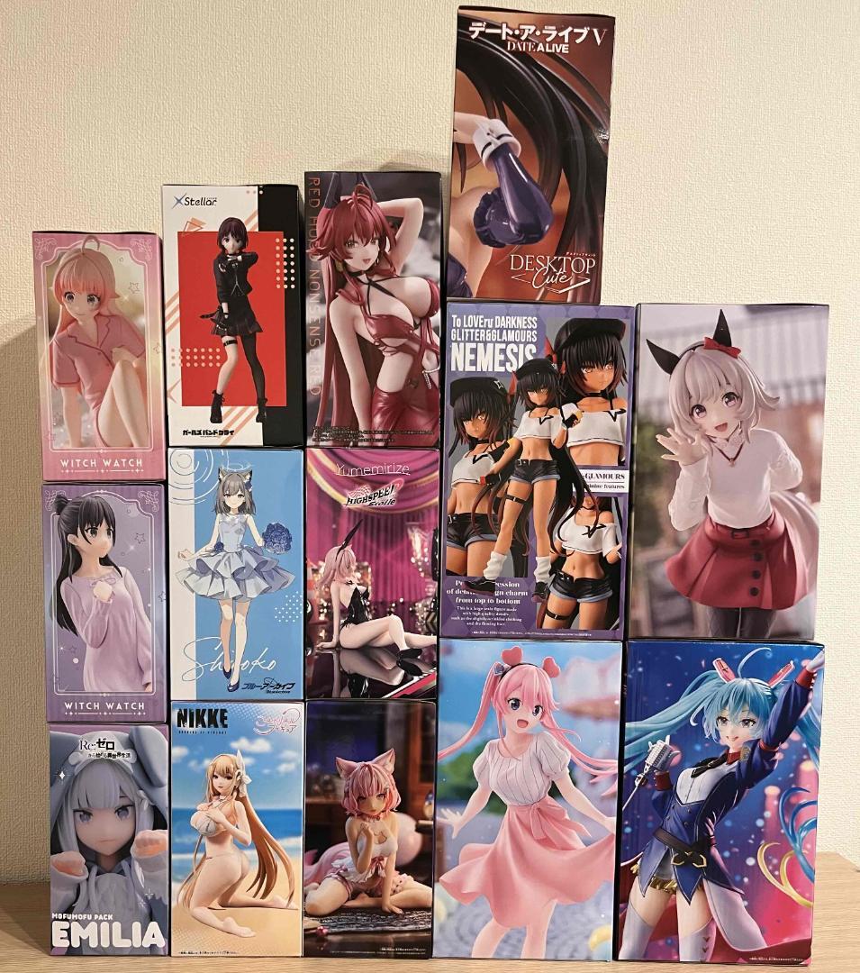 フィギュアまとめ売り　１４個セット　プライズ　未開封