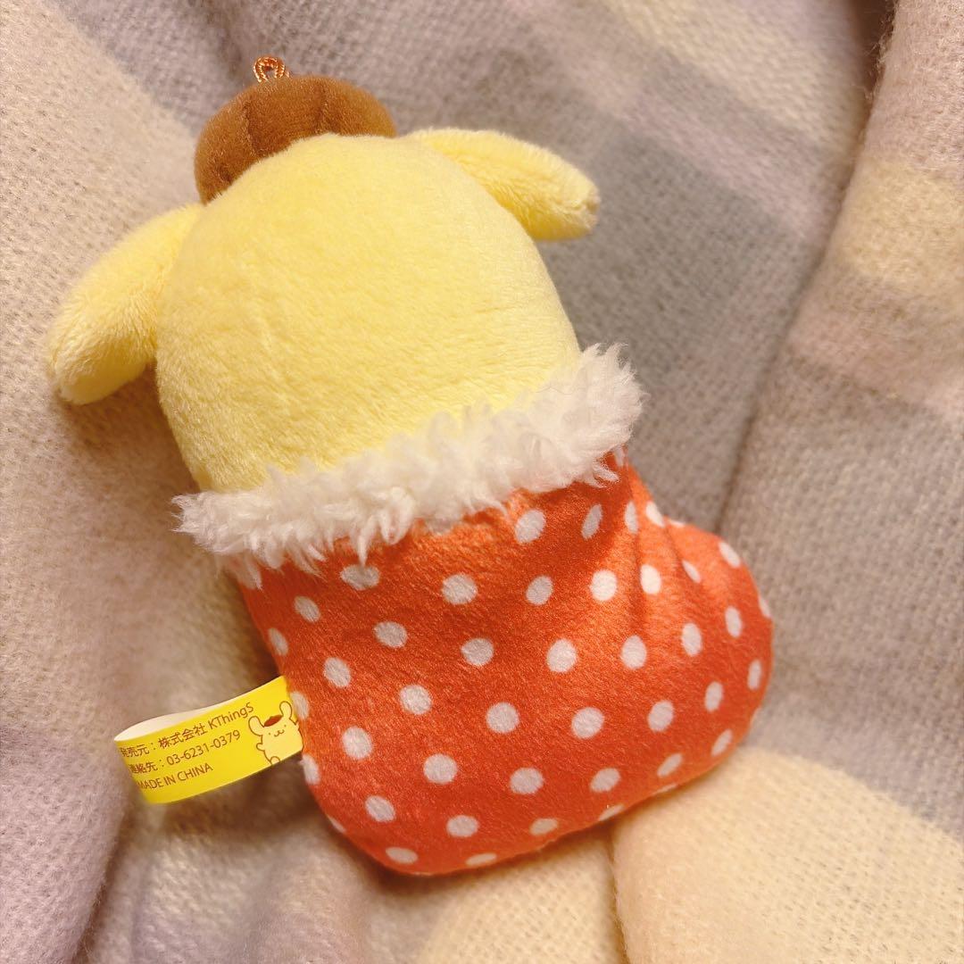 ポムポムプリンカフェ　マスコット　靴下