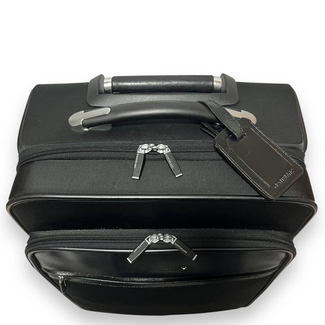 MONTBLANC モンブラン スーツケース キャリーケース 2輪 ブラック 黒