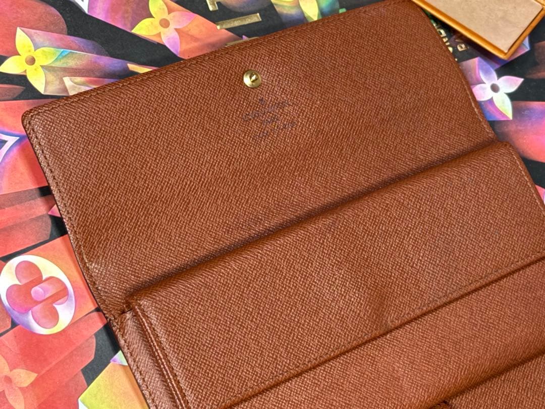 良品！LOUIS VUITTONルイヴィトン　インターナショナル長財布