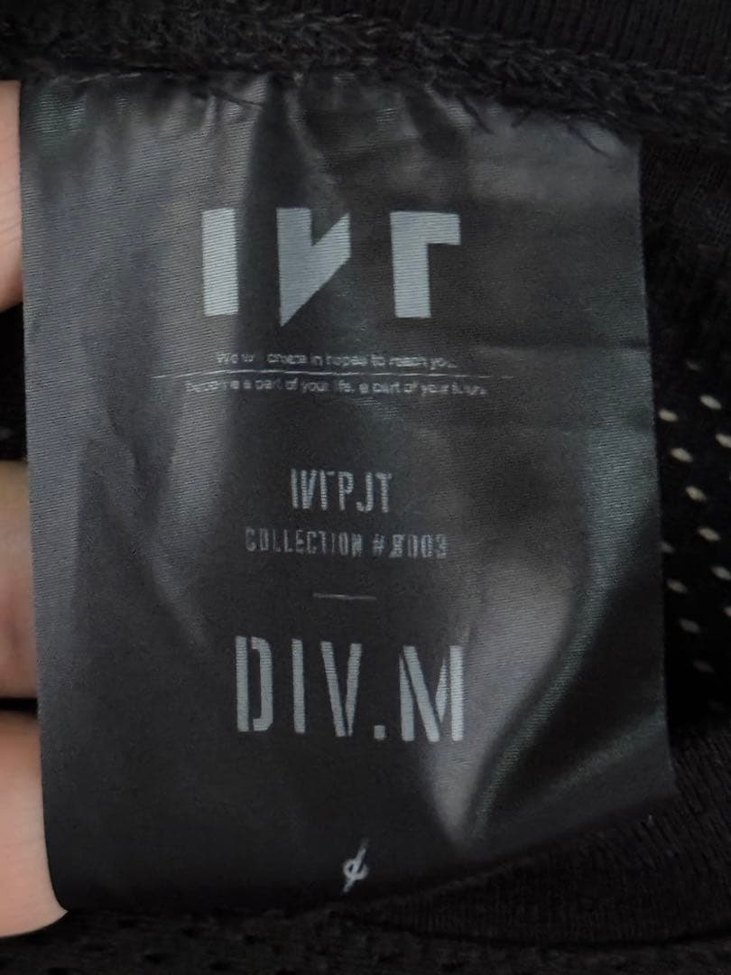 アイケーイー IKE ikeproject メッシュ Tシャツ サイズタグ無し❷