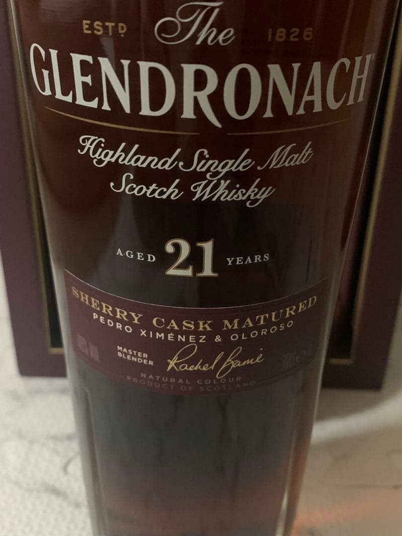 希少　GLENDRONACH グレンドロナック21年 シェリーカスク　未開封
