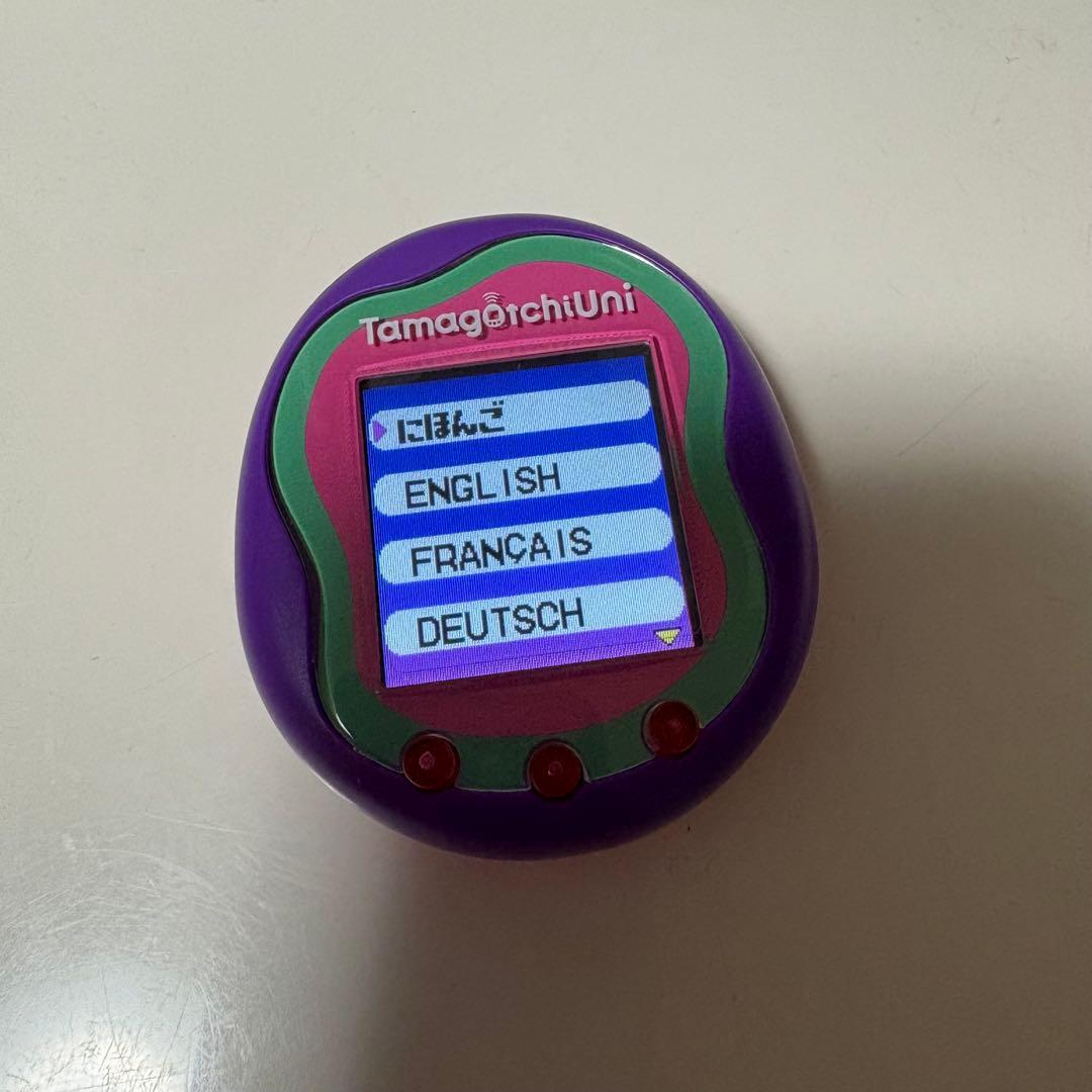 【12/7まで限定】初回購入特典付き　Tamagotchi Uni パープル