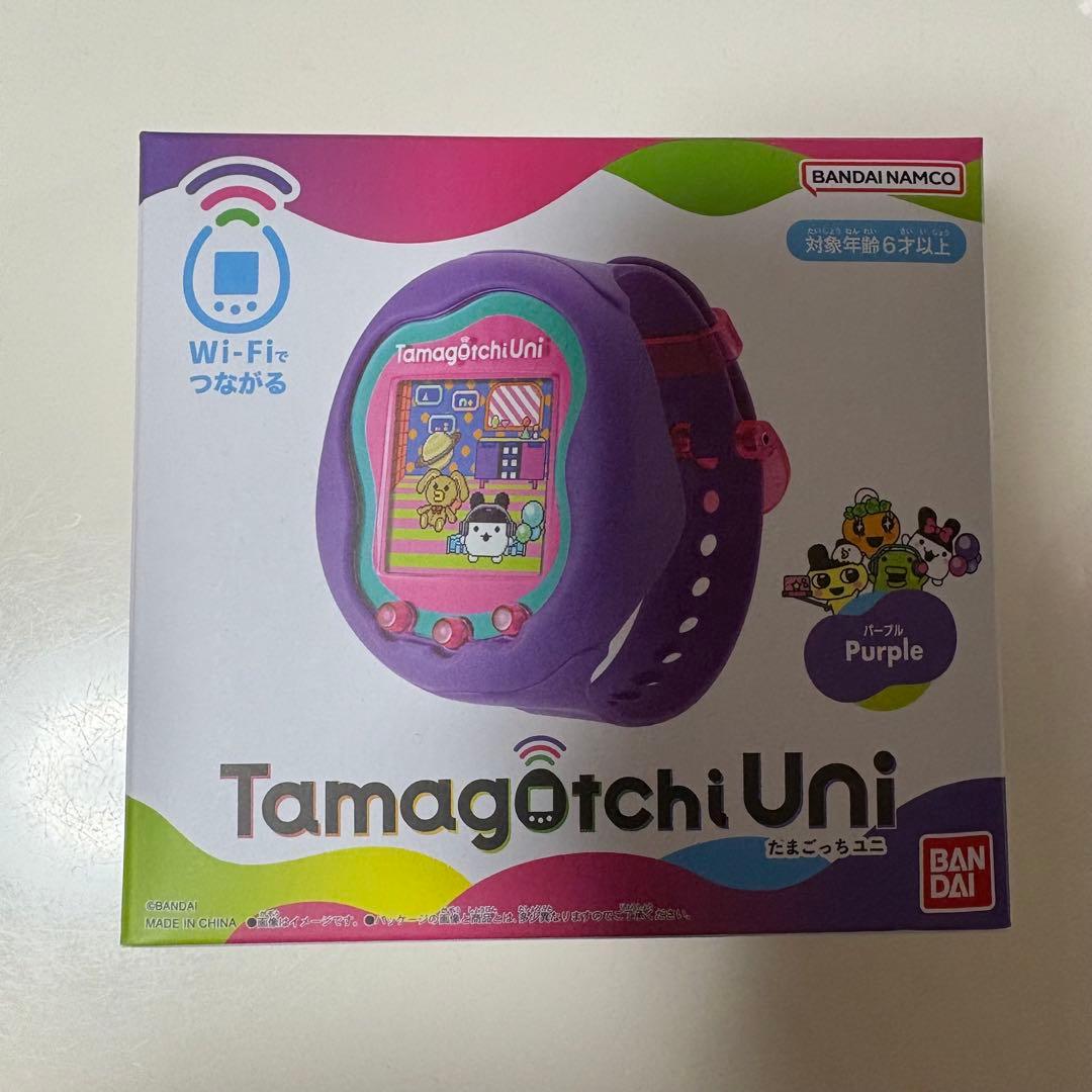 【12/7まで限定】初回購入特典付き　Tamagotchi Uni パープル