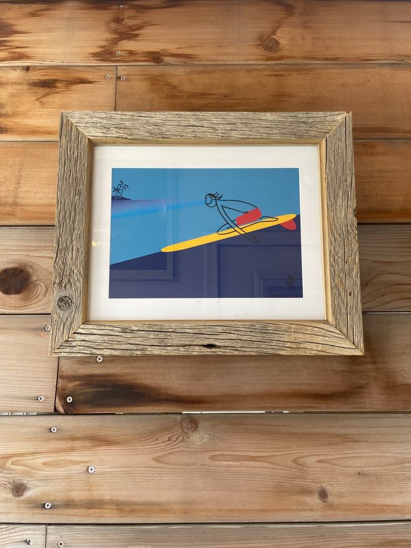 Koji Toyoda 豊田弘治　木製フレーム付き