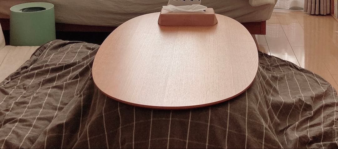 無印良品 楕円こたつ＋こたつふとん