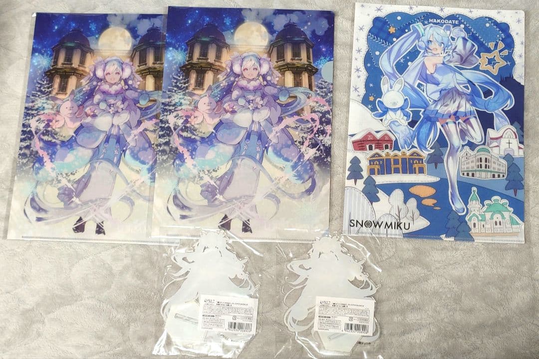  MIKU 初音ミク ひろはこ アクスタ クリアファイル