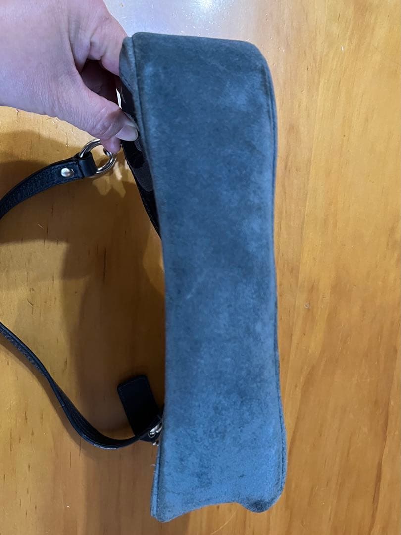 希少◆COACH ◆アクセサリーポーチ ハンドバッグ シグネチャー 黒