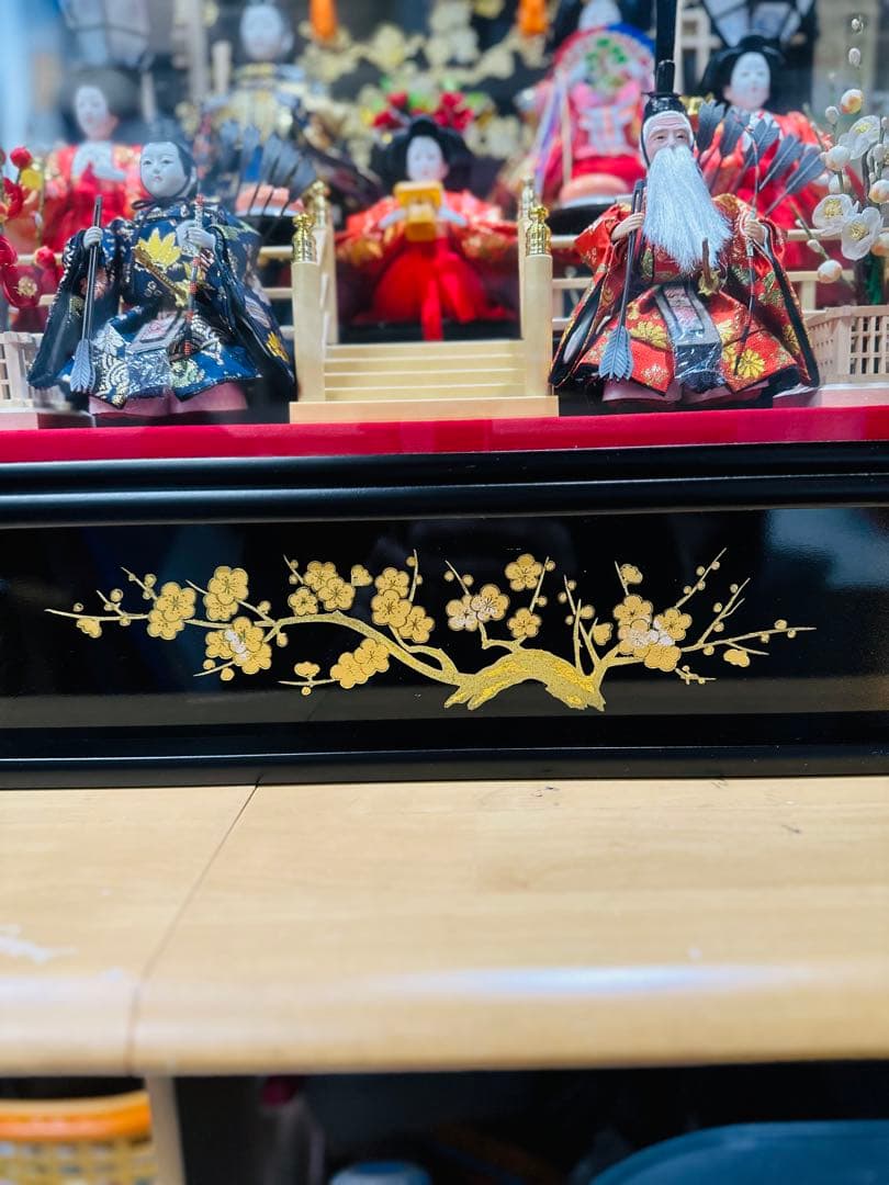 雛人形 ガラスケース付き