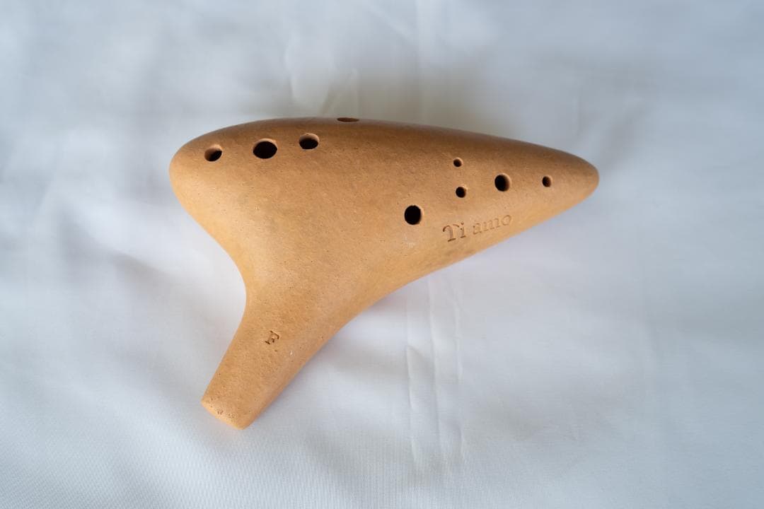 ティアーモ　オカリナ アルトF　素焼き　Ti Amo